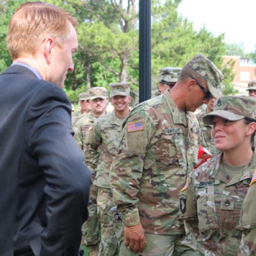 National Guard Send off