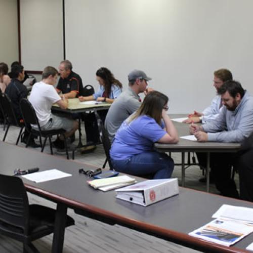 Stonecipher School of Business Delta Mu Delta Induction 