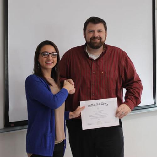 Stonecipher School of Business Delta Mu Delta Induction 