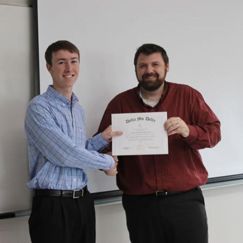 Stonecipher School of Business Delta Mu Delta Induction 