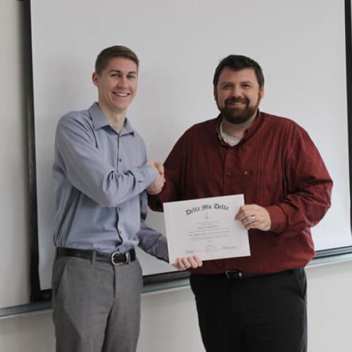 Stonecipher School of Business Delta Mu Delta Induction 