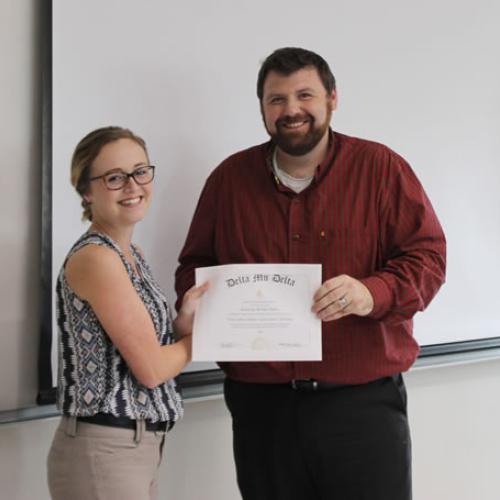 Stonecipher School of Business Delta Mu Delta Induction 