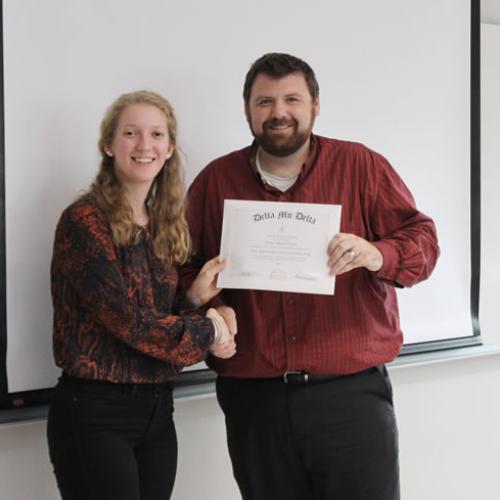 Stonecipher School of Business Delta Mu Delta Induction 