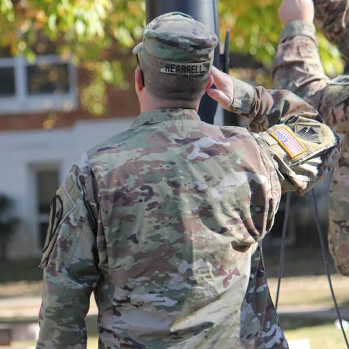 Military Appreciation Day and Flag Raising Ceremony