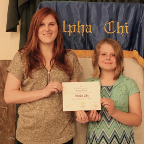 Alpha Chi Induction 