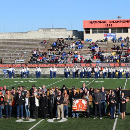 ECU Honors Lt. Col. Rod Richardson at ECU-Southeastern Football Game.