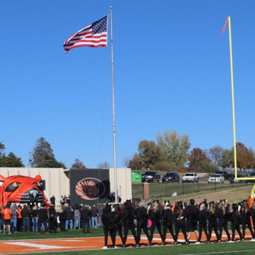 ECU Honors Lt. Col. Rod Richardson at ECU-Southeastern Football Game.