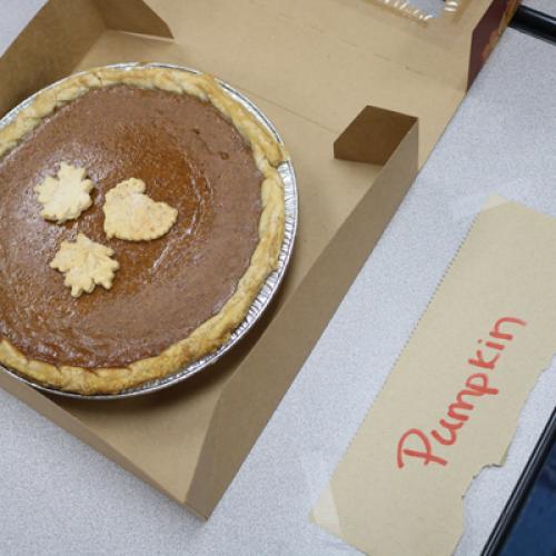 Family and Consumer Sciences Thanksgiving Pie Pick Up