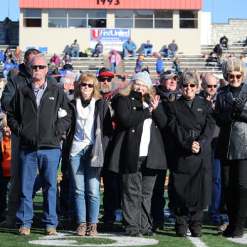 ECU Honors Lt. Col. Rod Richardson at ECU-Southeastern Football Game.