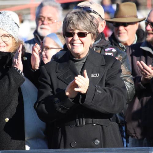 ECU Honors Lt. Col. Rod Richardson at ECU-Southeastern Football Game.