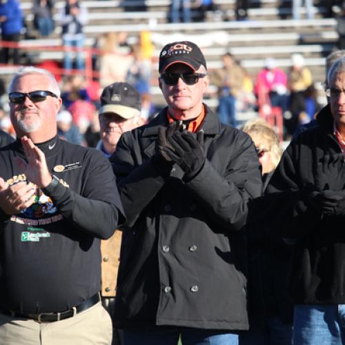 ECU Honors Lt. Col. Rod Richardson at ECU-Southeastern Football Game.