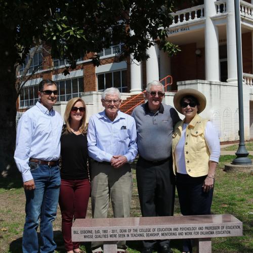 Bill Osborne Bench Dedication