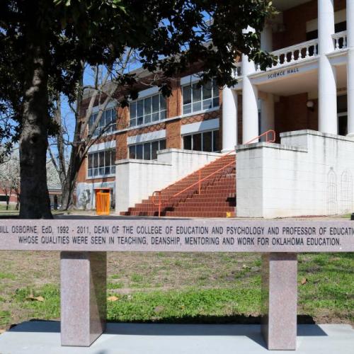 Bill Osborne Bench Dedication