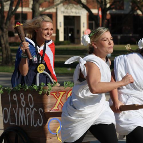 Greek Week Chariot Races