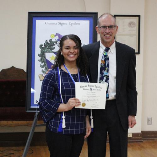 Chemistry Honor Society Induction