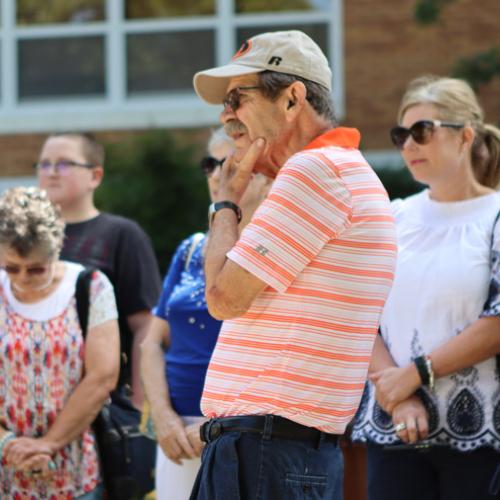 Bench Dedication for Dr. Jack Paschall. 6/25/19