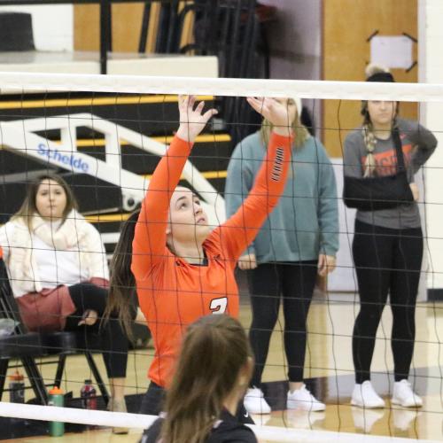 East Central University's Halloween volleyball game against Southern Nazarene.