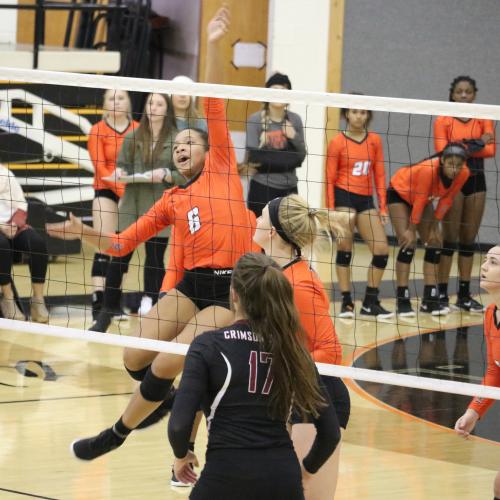 East Central University's Halloween volleyball game against Southern Nazarene.