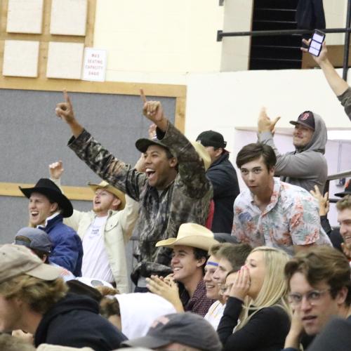 East Central University's Halloween volleyball game against Southern Nazarene.