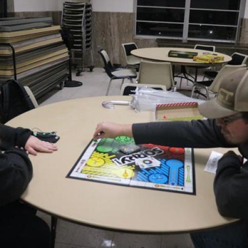 Board Game Night with Hot Chocolate