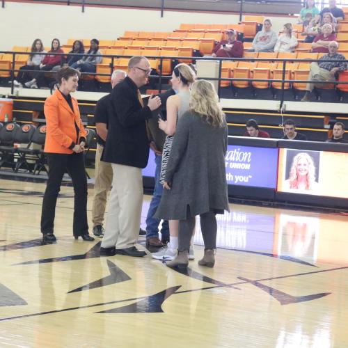 WBB vs. HSU Senior Day