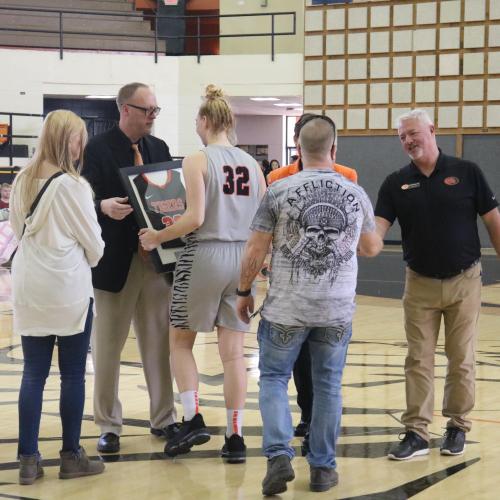 WBB vs. HSU Senior Day