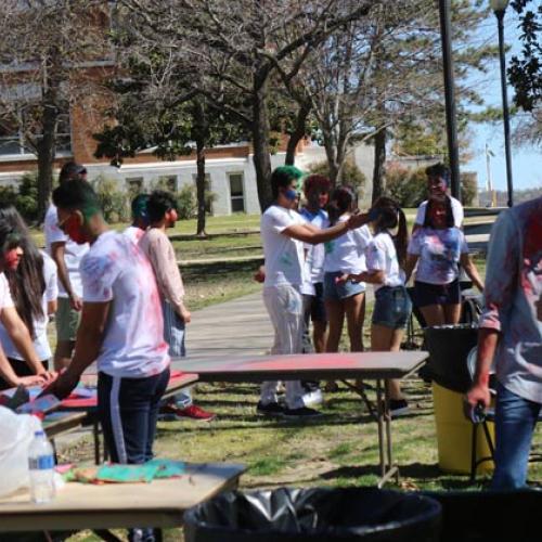 Holi Festival of Colors Asian Student Association 