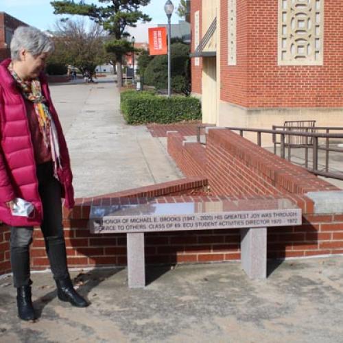 Michael E. Brooks Bench Dedication