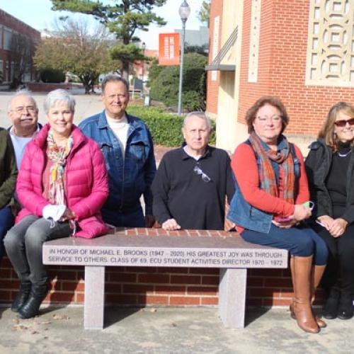 Michael E. Brooks Bench Dedication