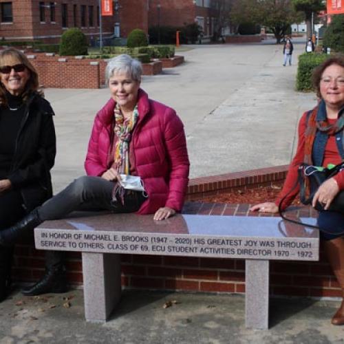 Michael E. Brooks Bench Dedication