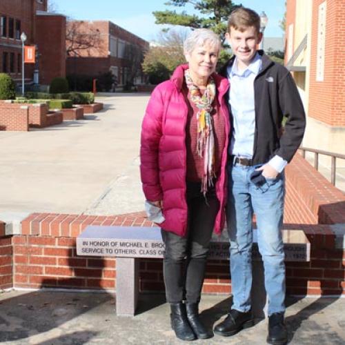 Michael E. Brooks Bench Dedication