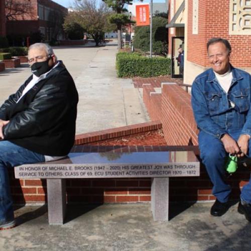 Michael E. Brooks Bench Dedication