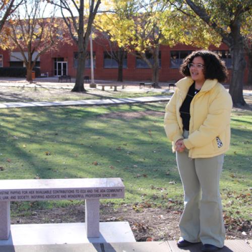 Dr. Pappas Bench Dedication (11.18.21)