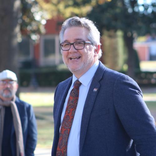 Dr. Pappas Bench Dedication (11.18.21)