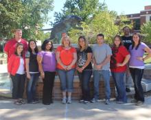 Group photo of scholarship recipients