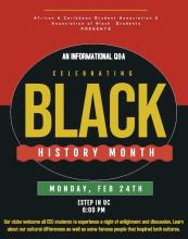 Black History Month Flyer